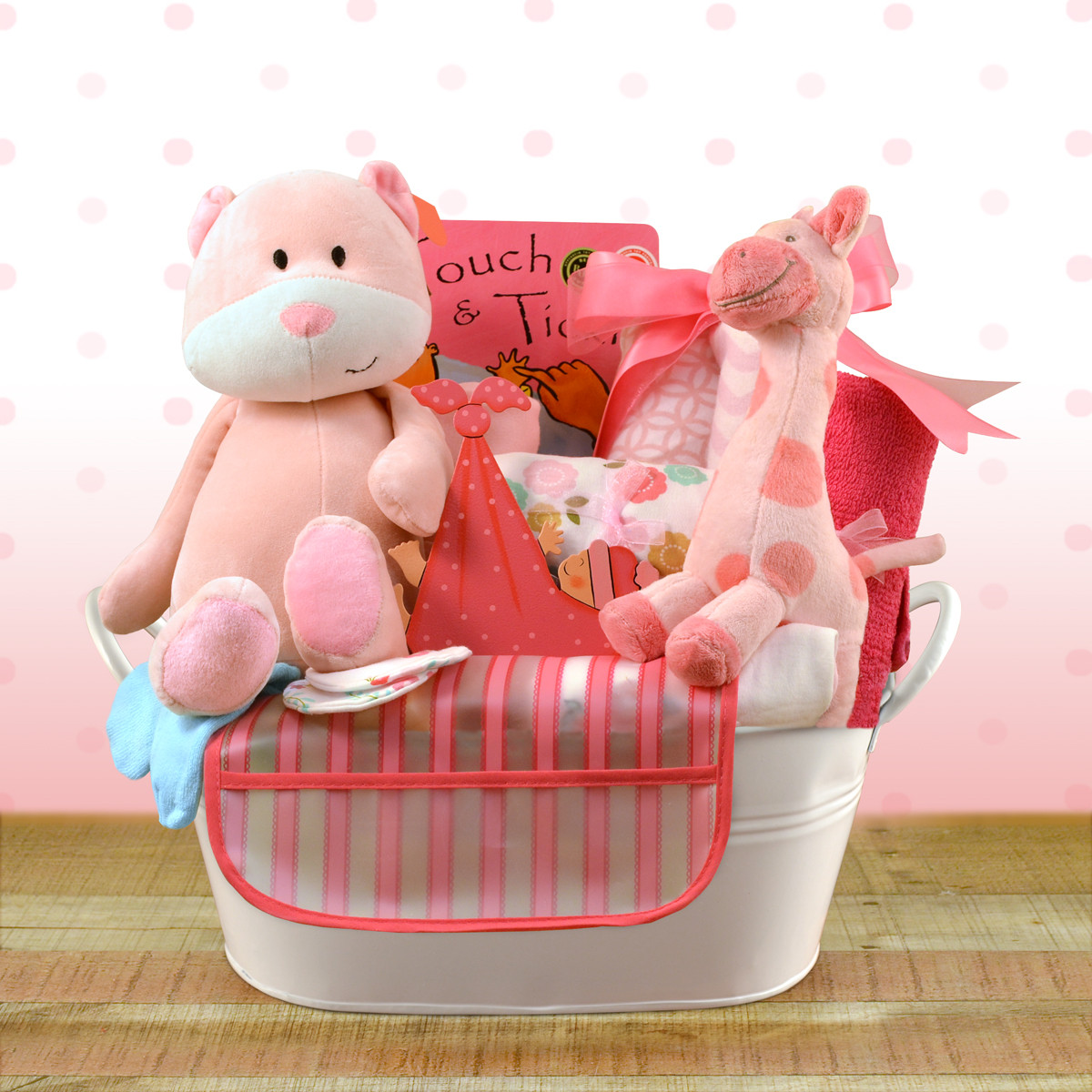 prodimages/Welcome Home Baby Girl Large Gift Basket
